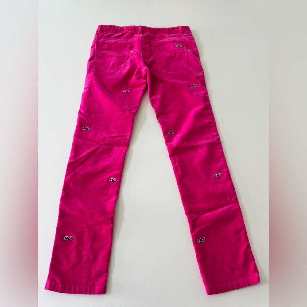 Vineyard Vines Girls Pink Velvet Jeans - Picture 4 of 9